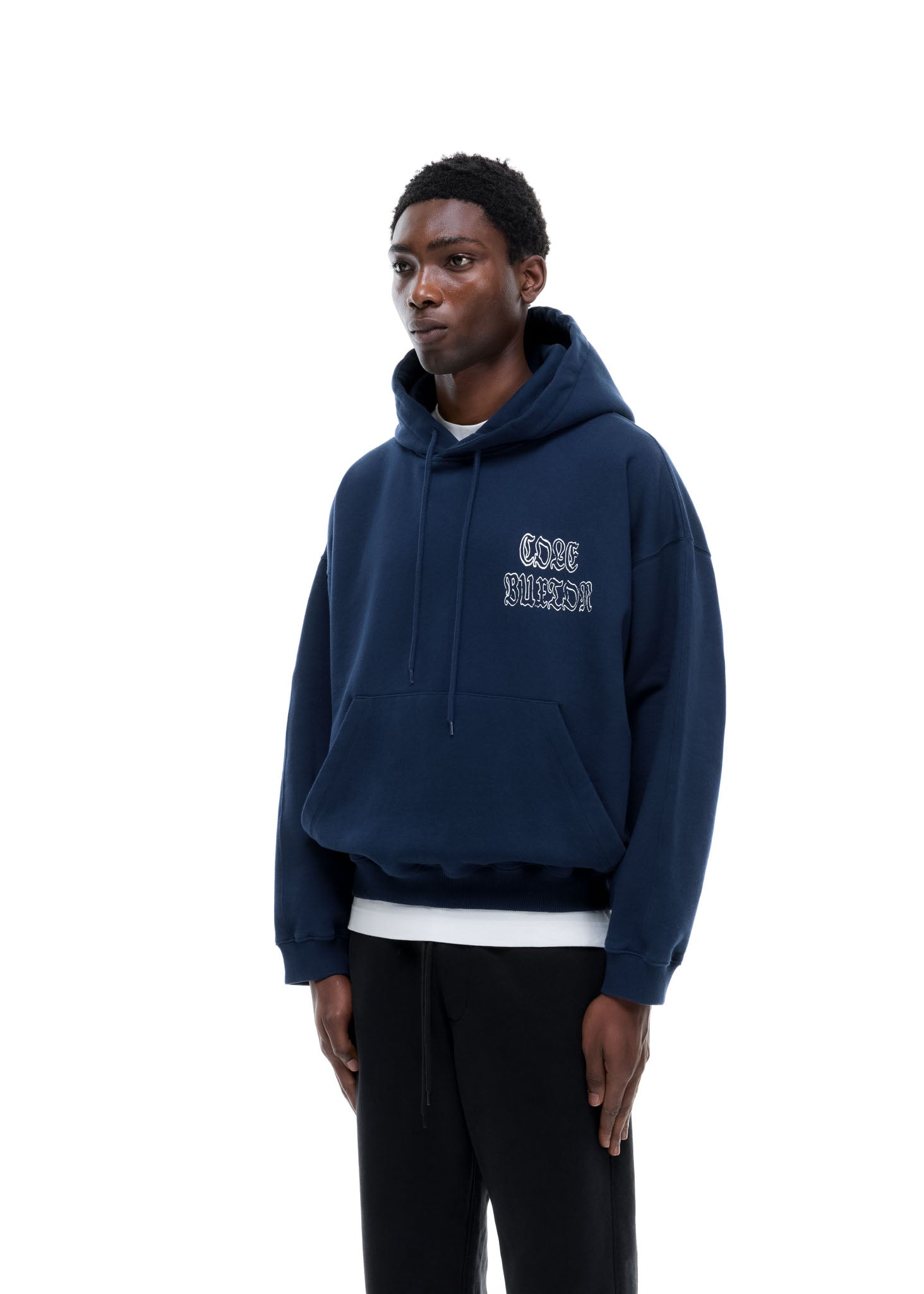 BLACK LETTER SPORTSWEAR HOODIE