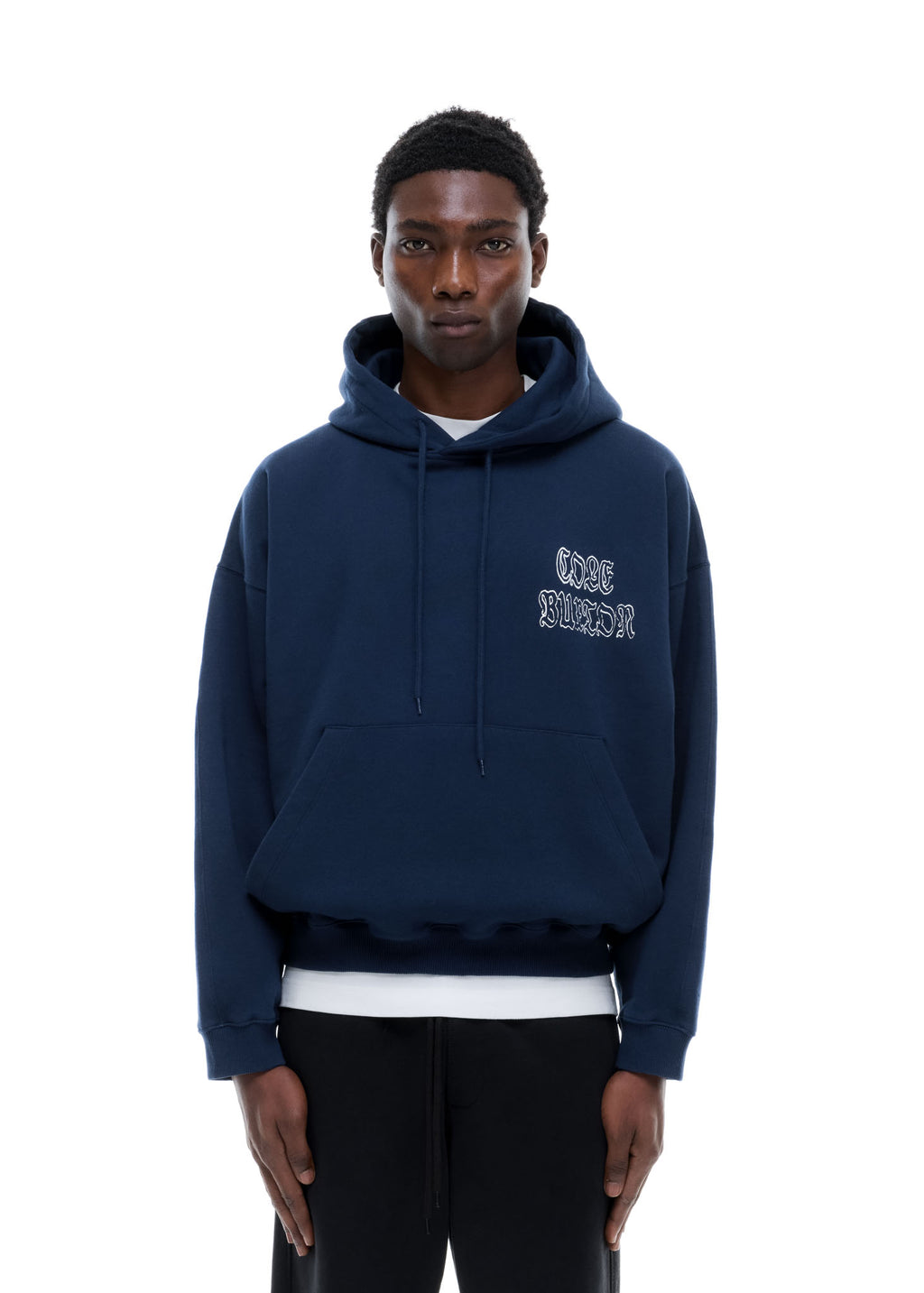 BLACK LETTER SPORTSWEAR HOODIE