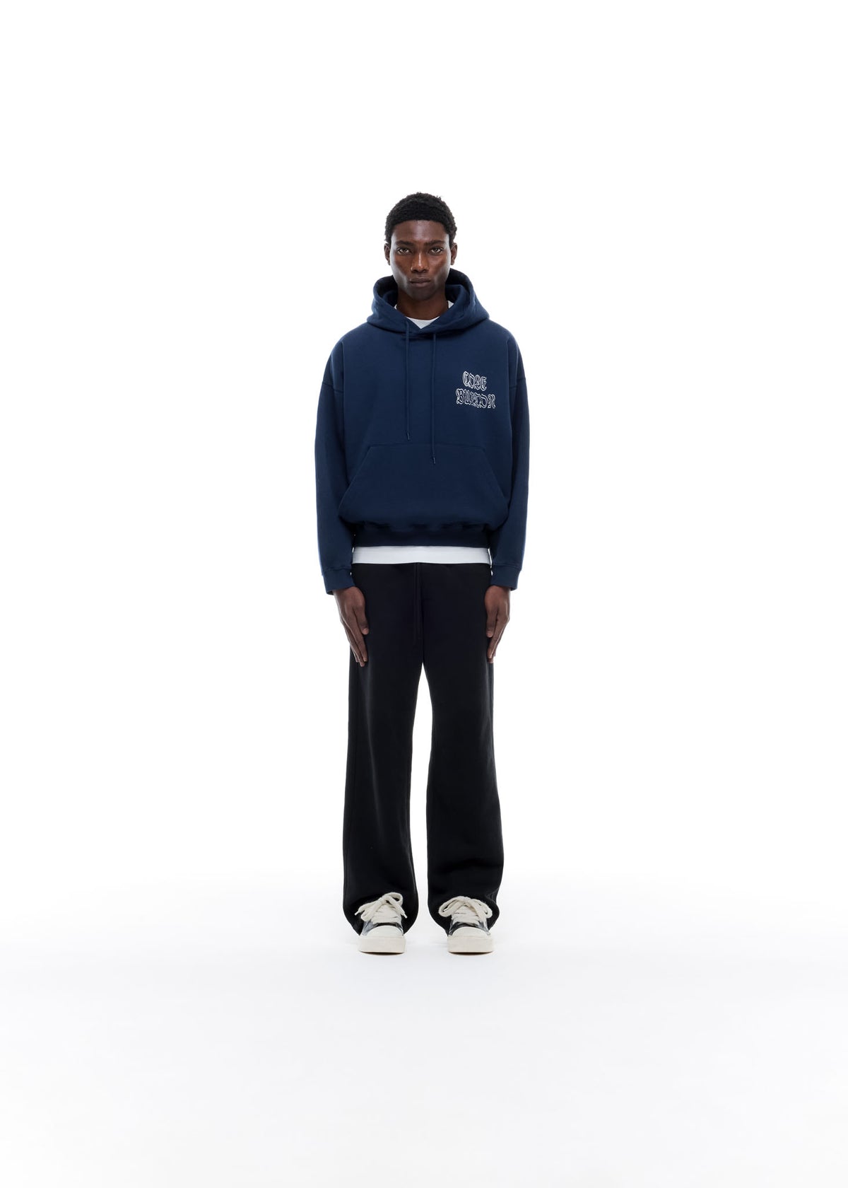 BLACK LETTER SPORTSWEAR HOODIE