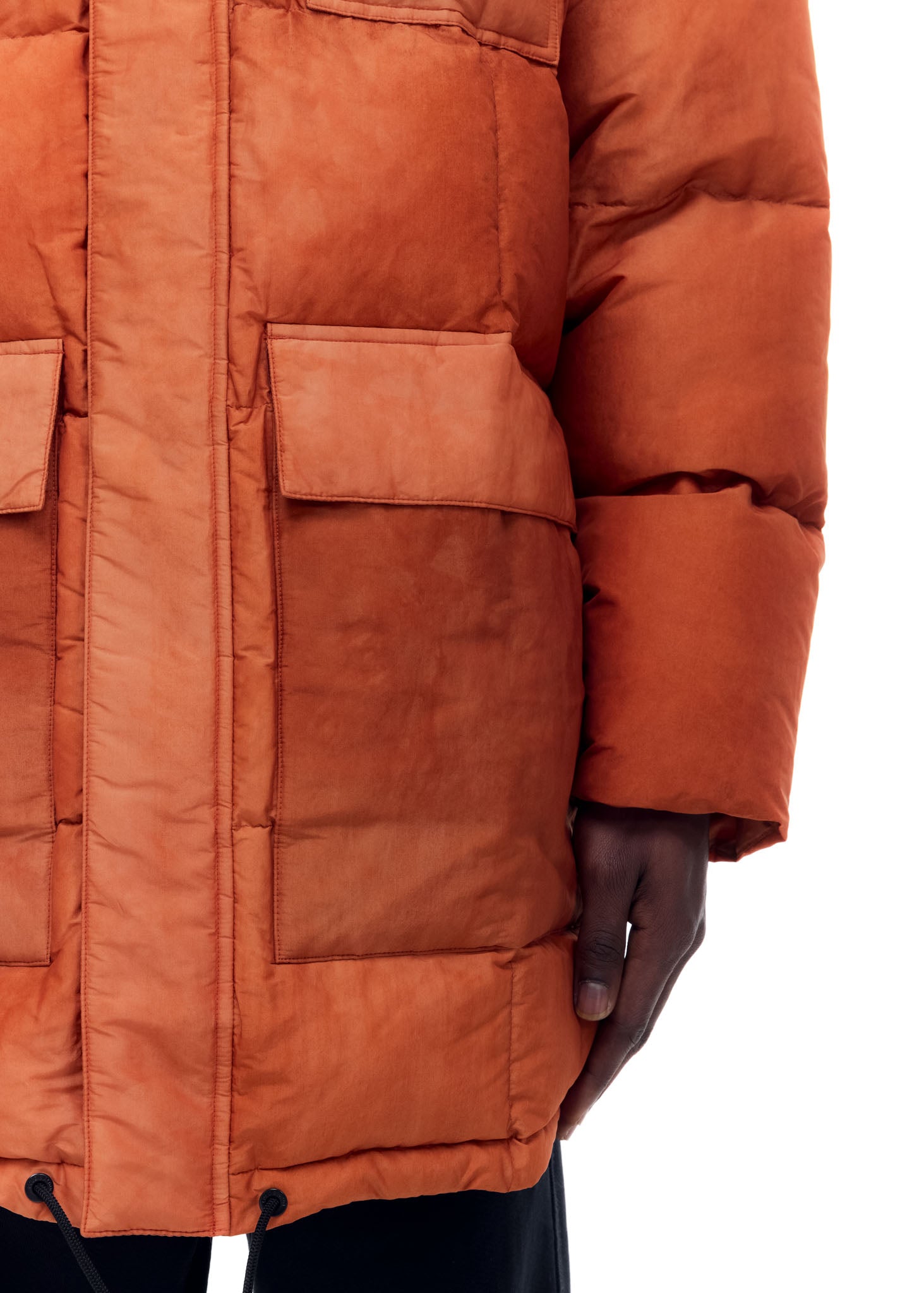 SILK VINTAGE DOWN JACKET