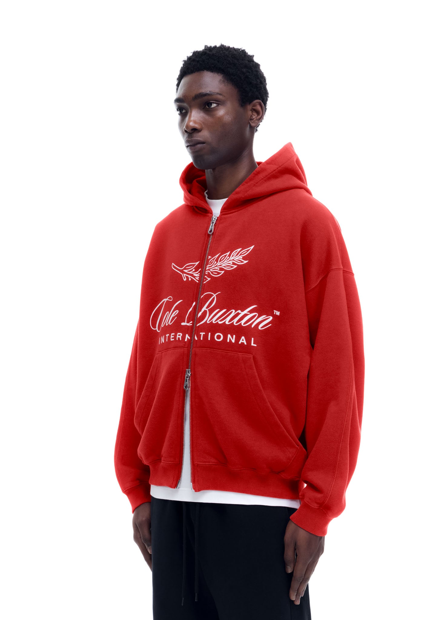 INTERNATIONAL ZIPPED HOODIE