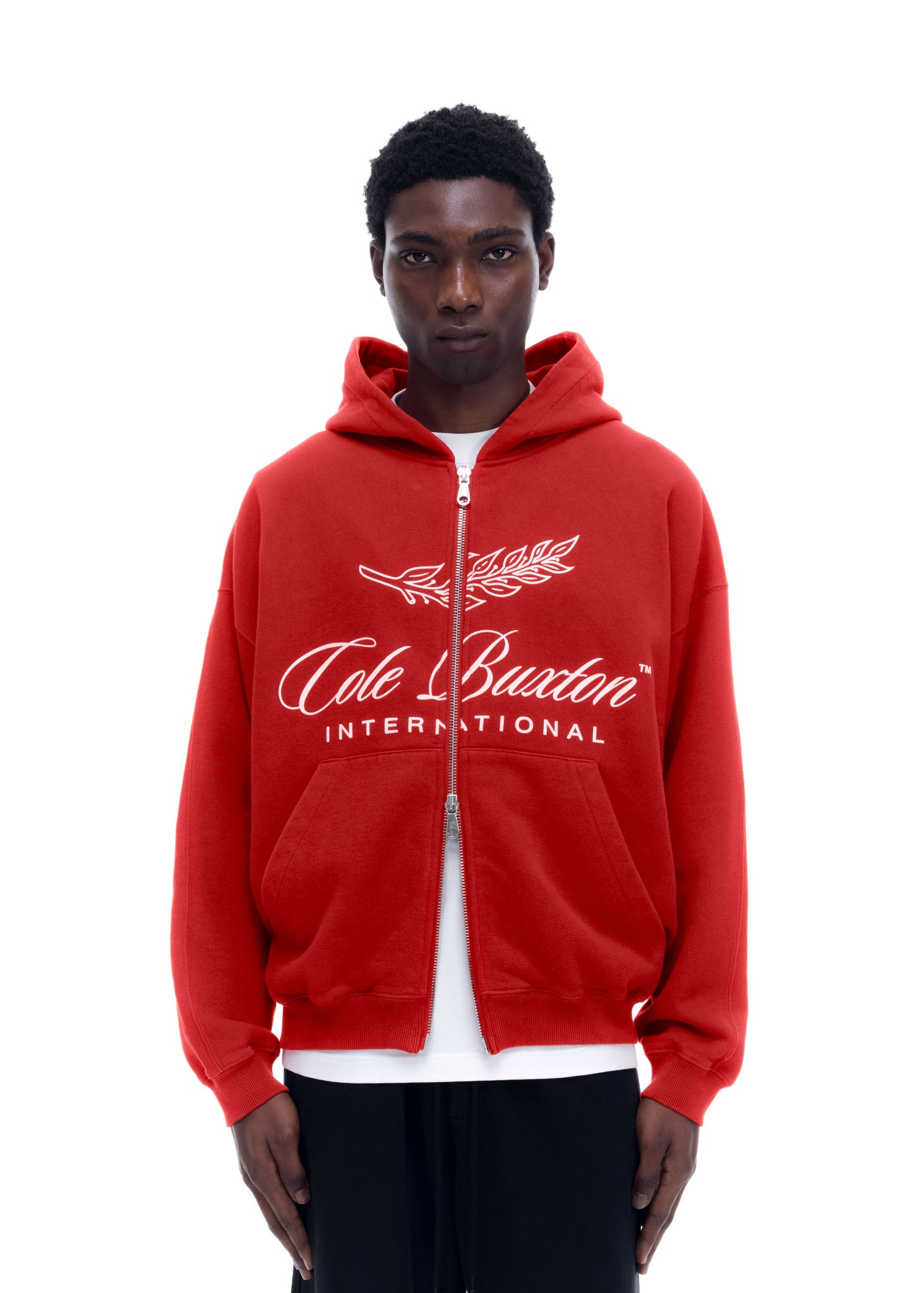 INTERNATIONAL ZIPPED HOODIE