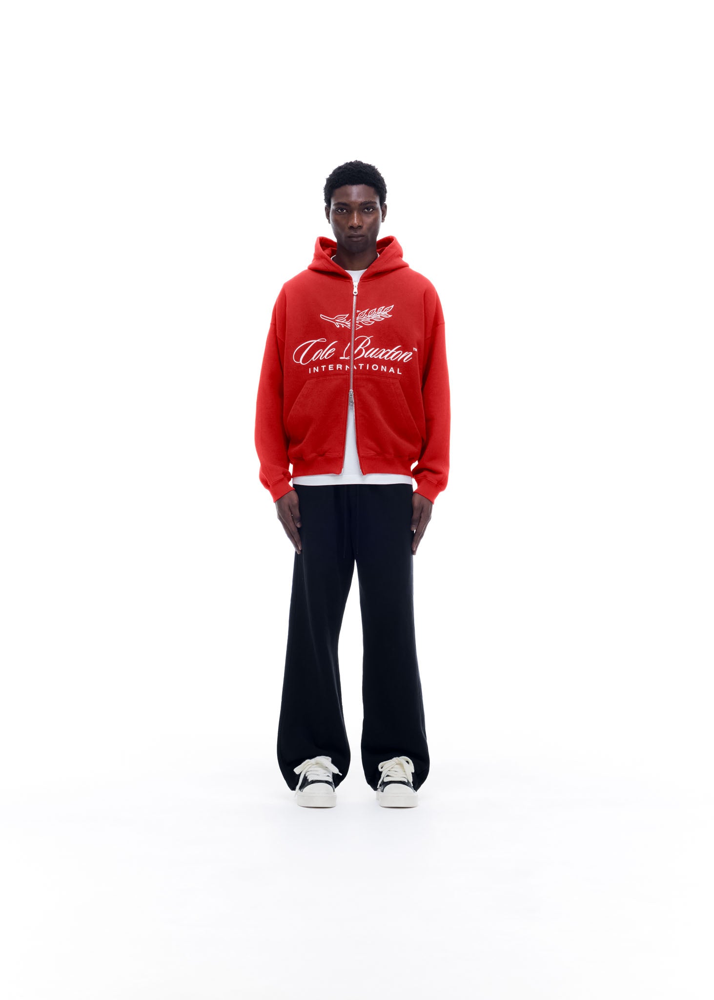 INTERNATIONAL ZIPPED HOODIE