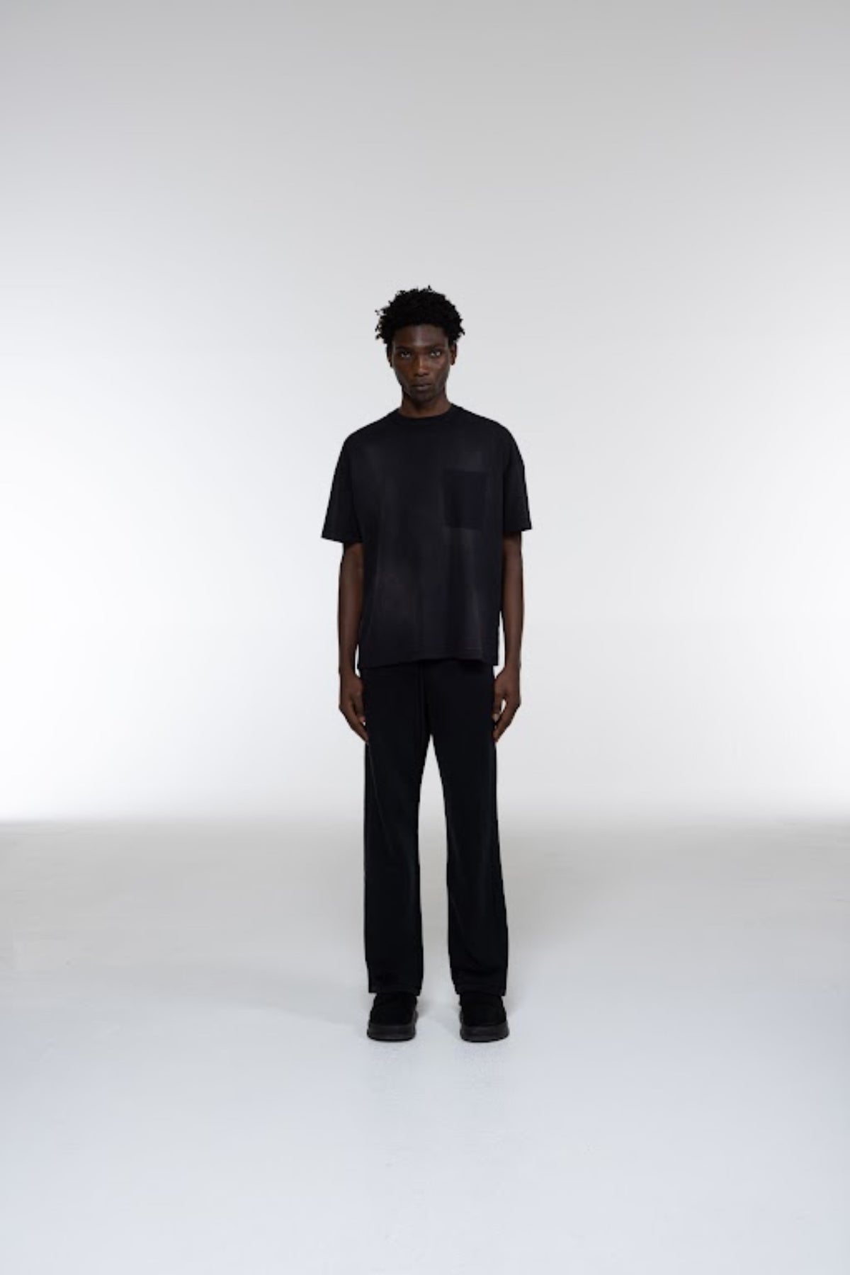Cole Buxton | Pocket Fade T-Shirt | Mens | Vintage Black