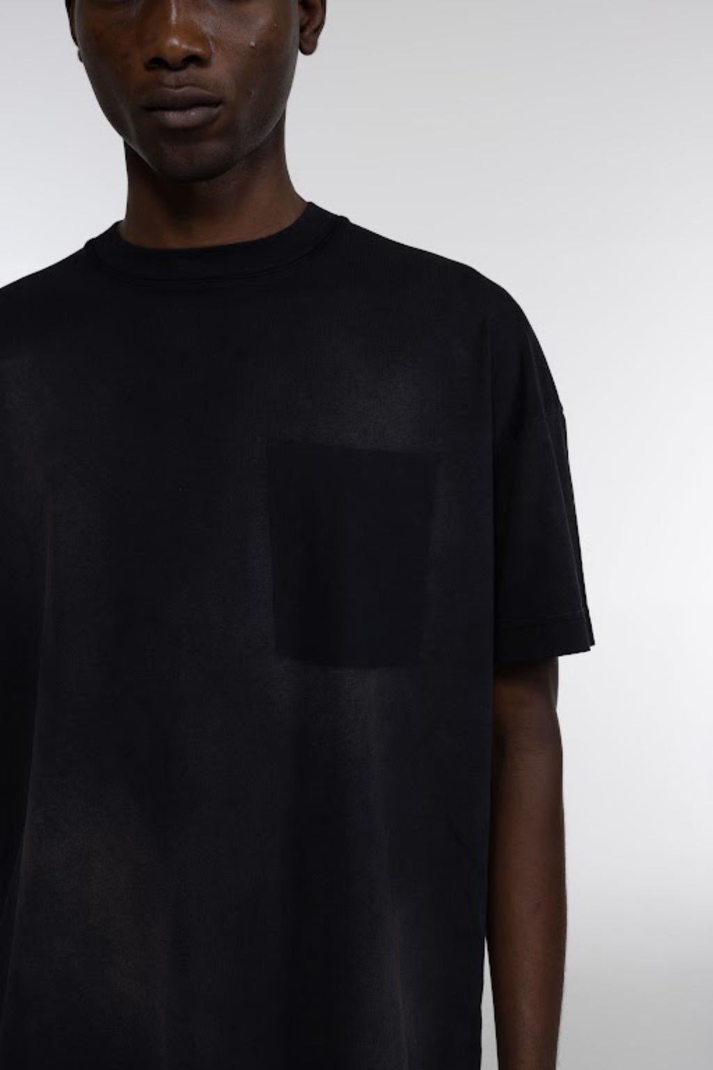 Cole Buxton | Pocket Fade T-Shirt | Mens | Vintage Black