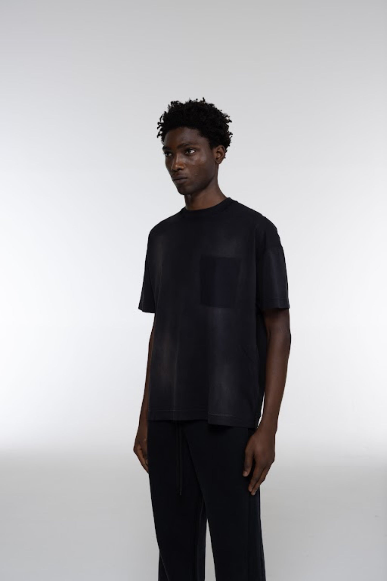 Cole Buxton | Pocket Fade T-Shirt | Mens | Vintage Black