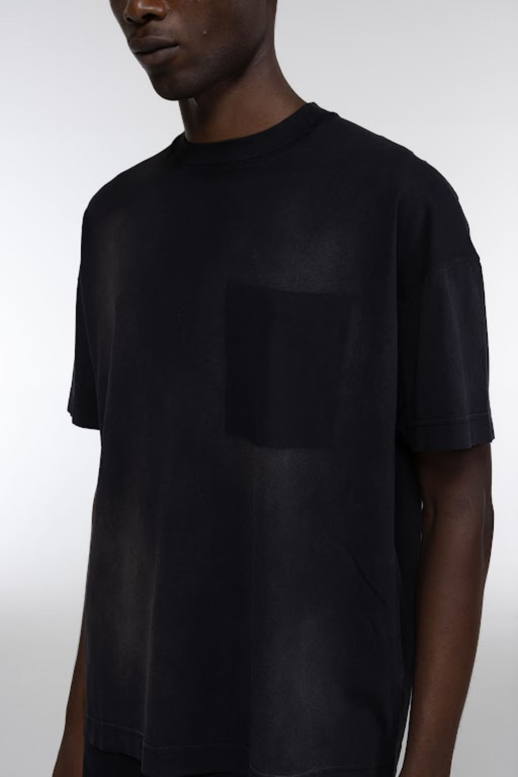 Cole Buxton | Pocket Fade T-Shirt | Mens | Vintage Black