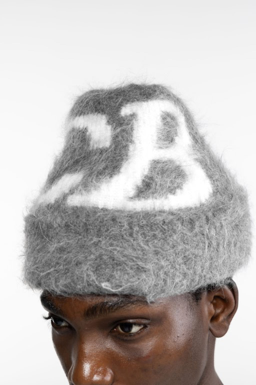Cole Buxton | Alpaca Knit Beanie | Mens | Grey