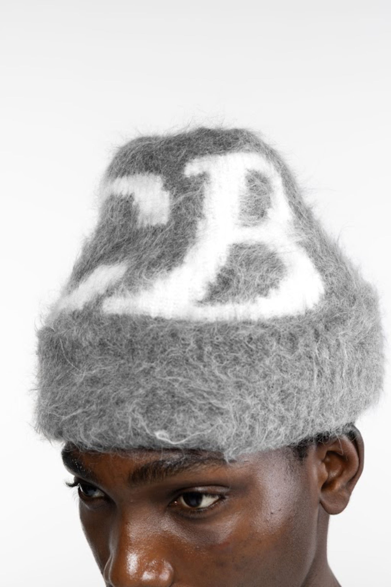 Cole Buxton | Alpaca Knit Beanie | Mens | Grey