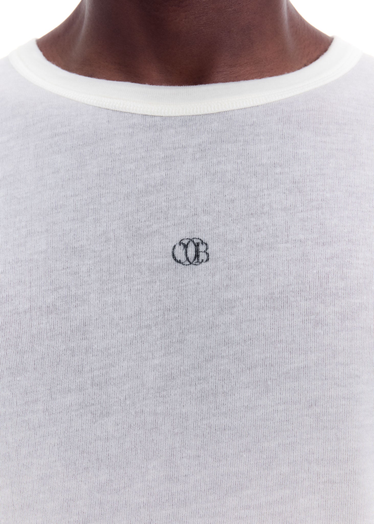 MINI EMBLEM SHEER LONG SLEEVE