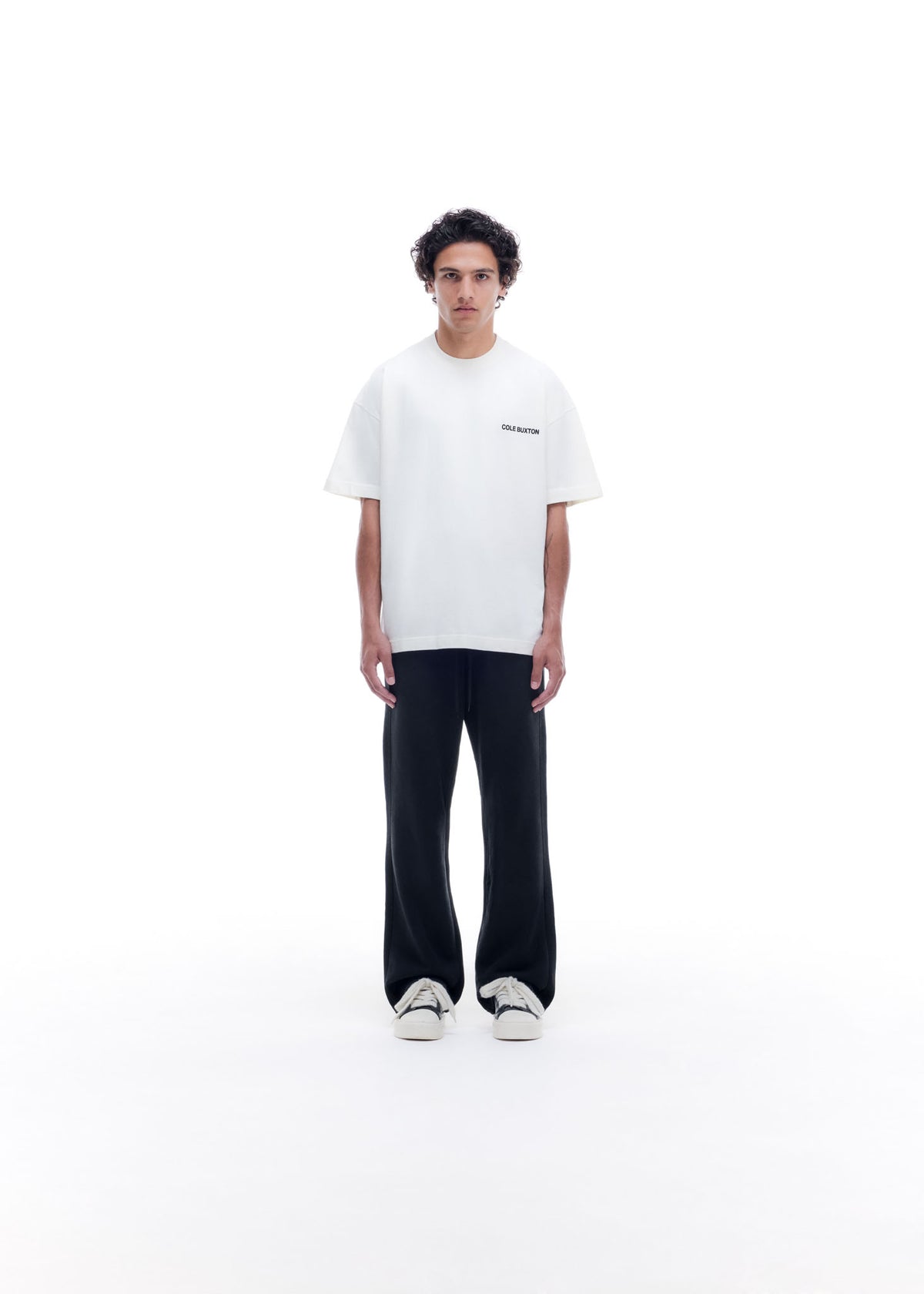 Cole Buxton | Sportswear T-Shirt | Mens | Cotton | Vintage White