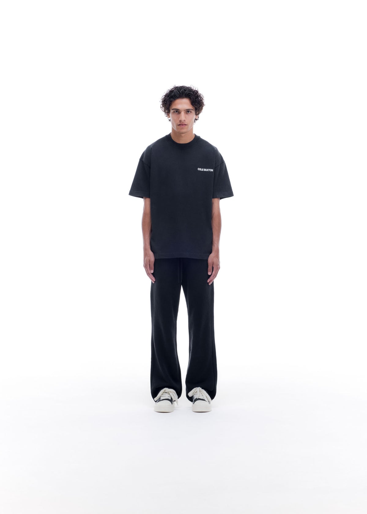 Cole Buxton | Sportswear T-Shirt | Mens | Cotton | Vintage Black