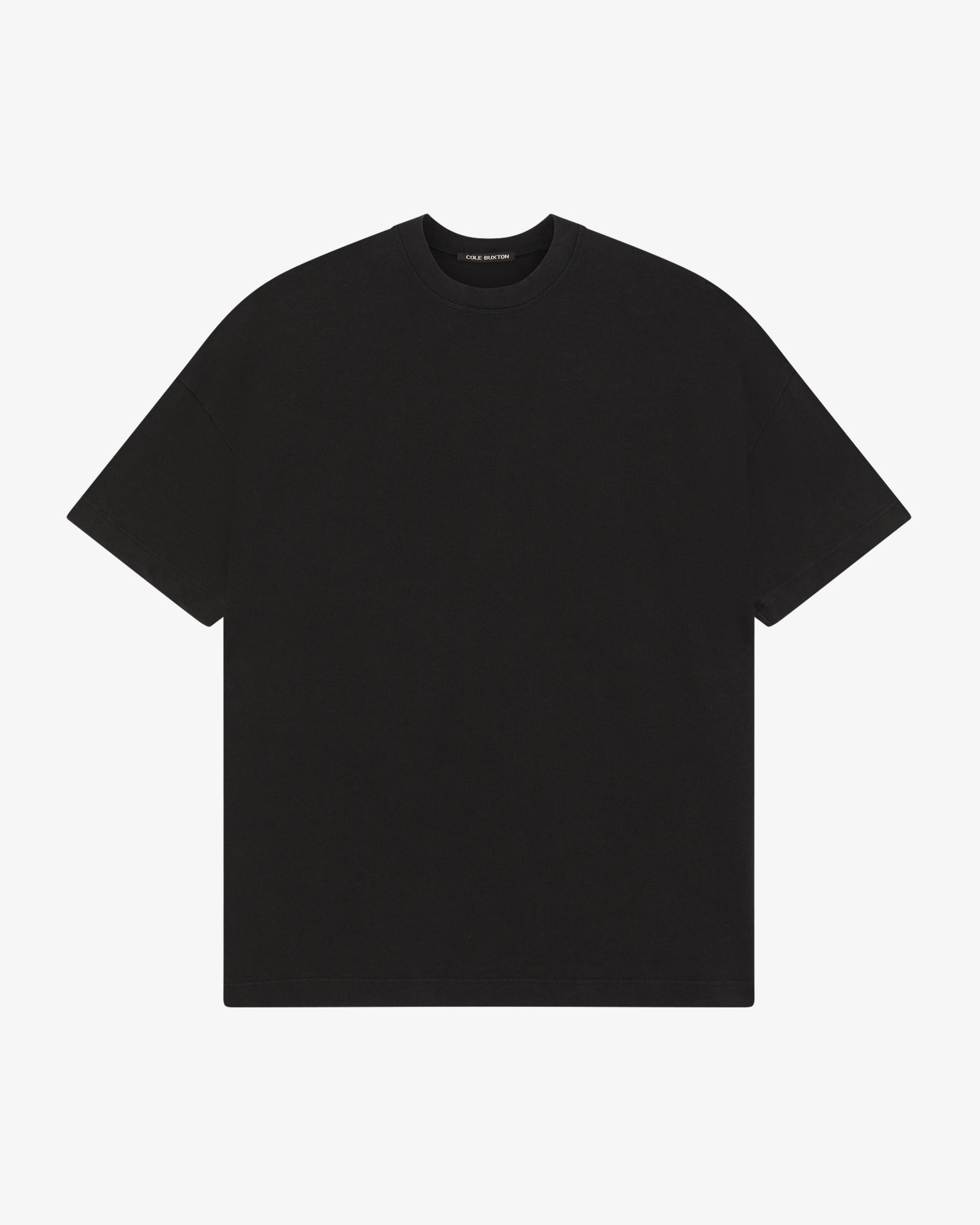 Cole Buxton | Blank T-Shirt | Mens | Vintage Black