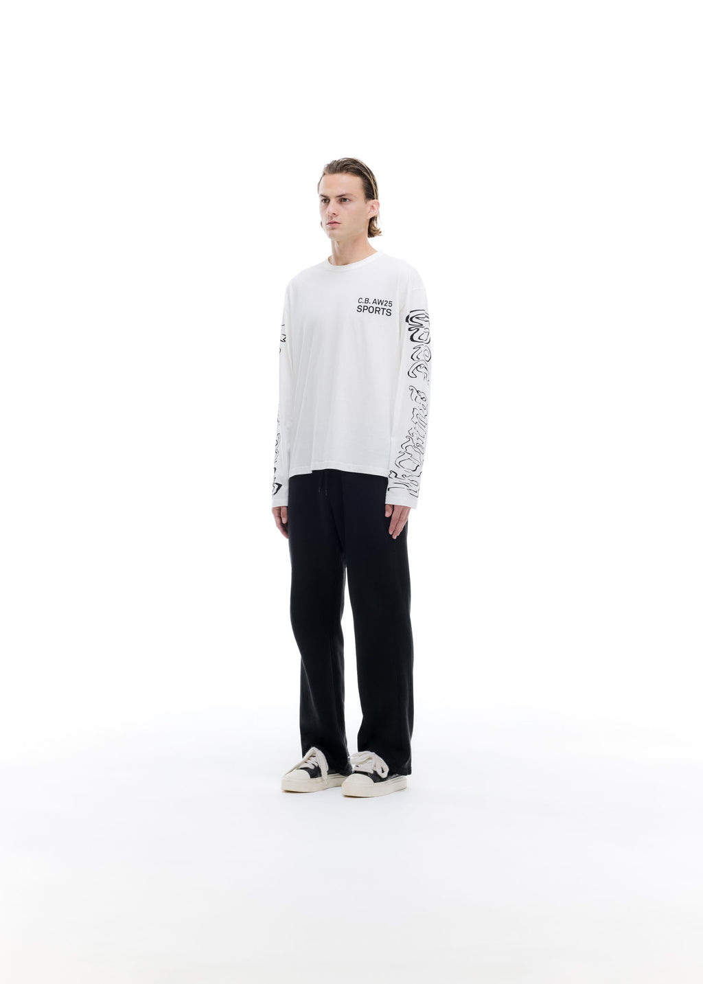 BLACK LETTER CLUB LONG SLEEVE