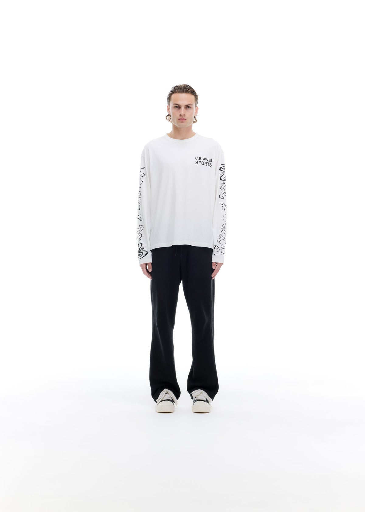 BLACK LETTER CLUB LONG SLEEVE