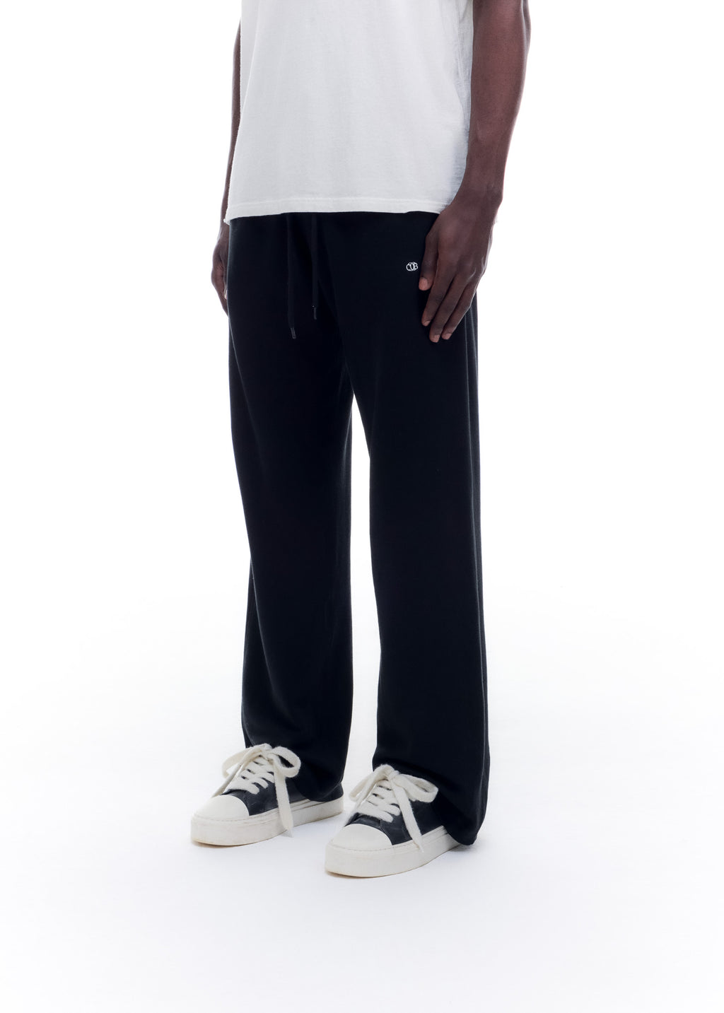 MINI EMBLEM PIQUE PANTS