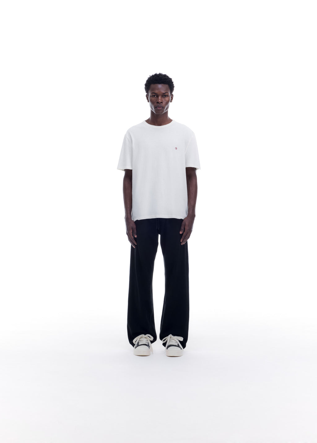 MINI EMBLEM DISTRESSED COLE T-SHIRT