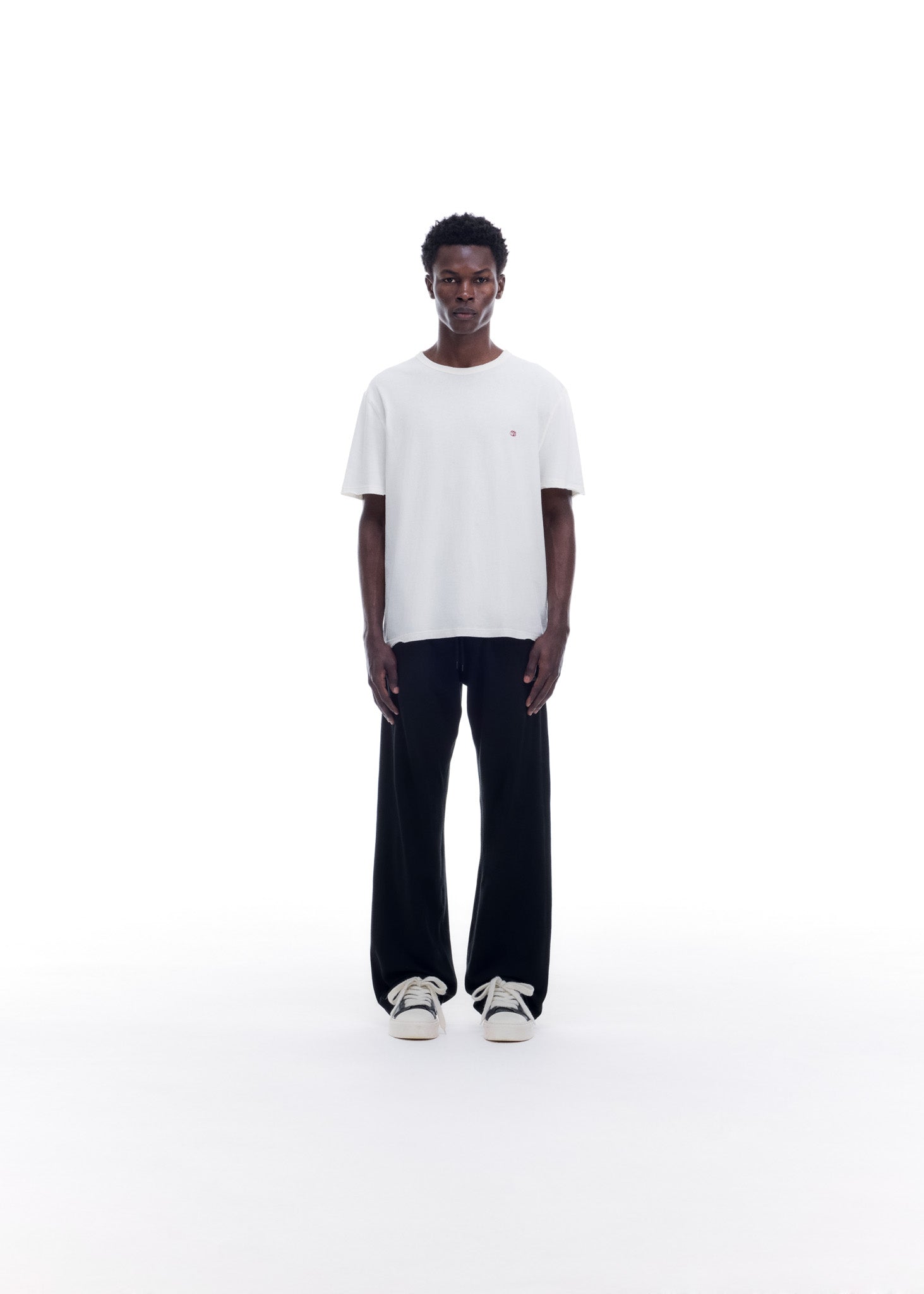 MINI EMBLEM PIQUE PANTS