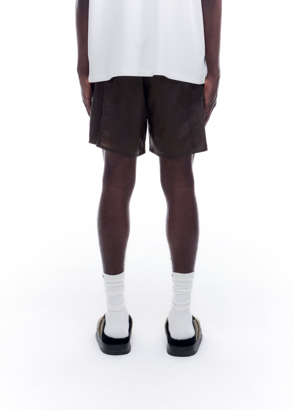 EMBLEM PATCH SWIM SHORTS