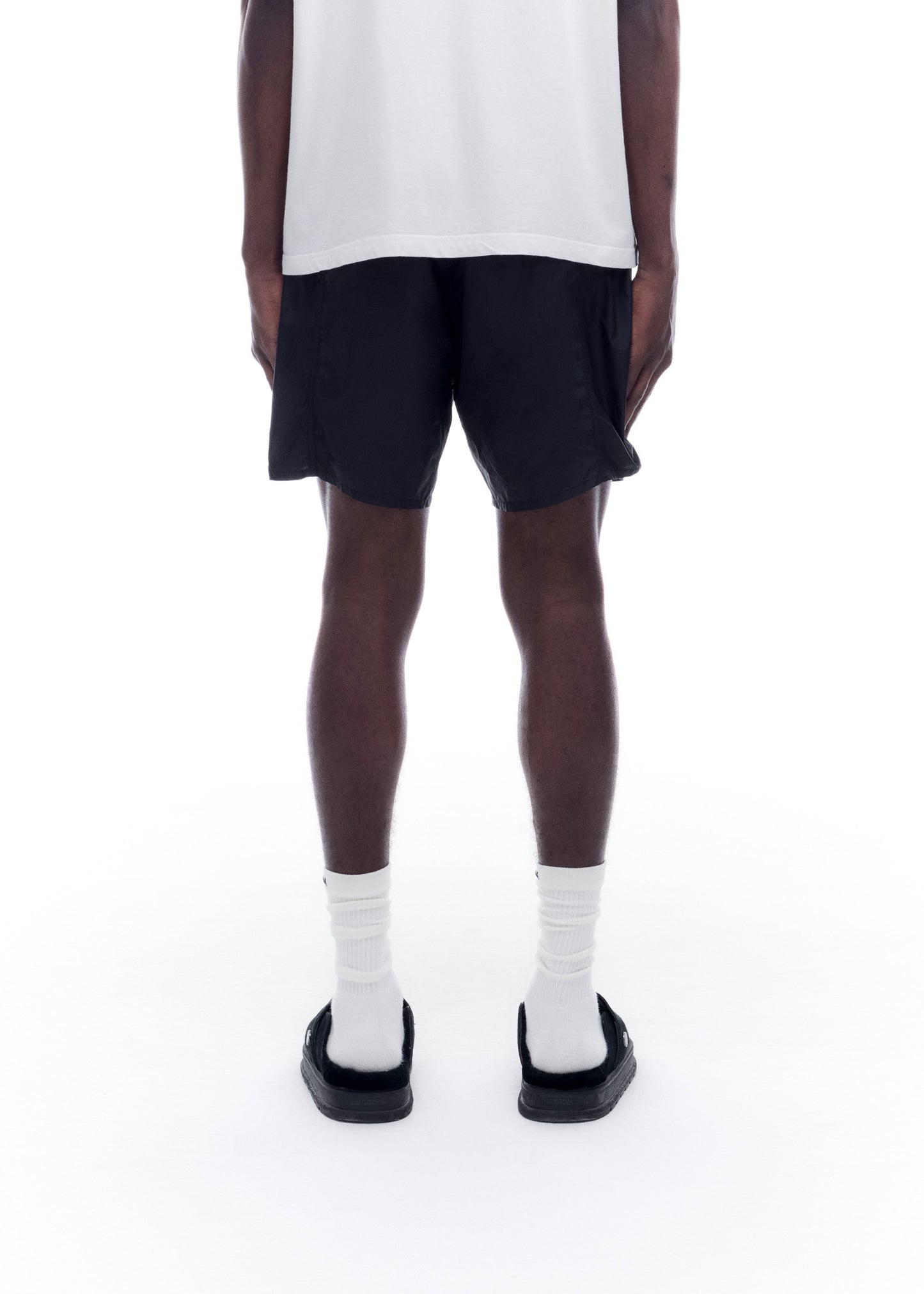 EMBLEM PATCH SWIM SHORTS