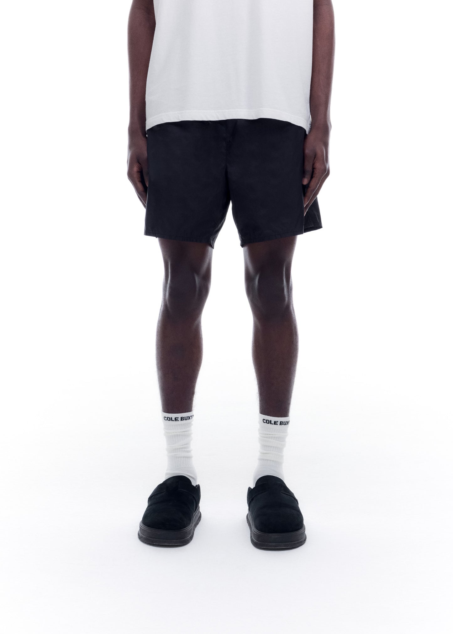 EMBLEM PATCH SWIM SHORTS