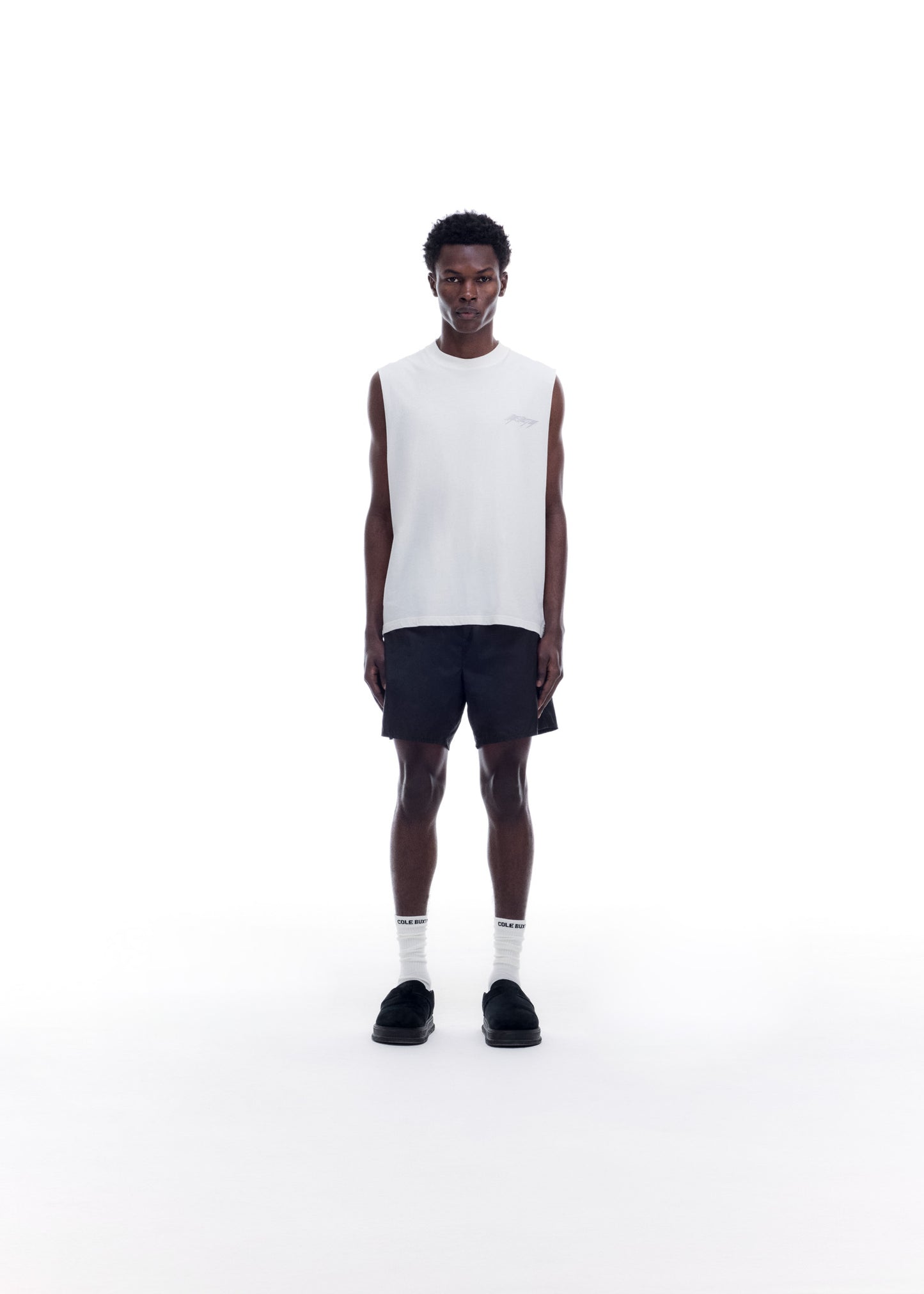 EMBLEM PATCH SWIM SHORTS