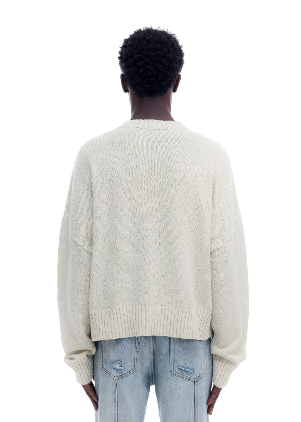 SKIPPER KNIT SWEATER