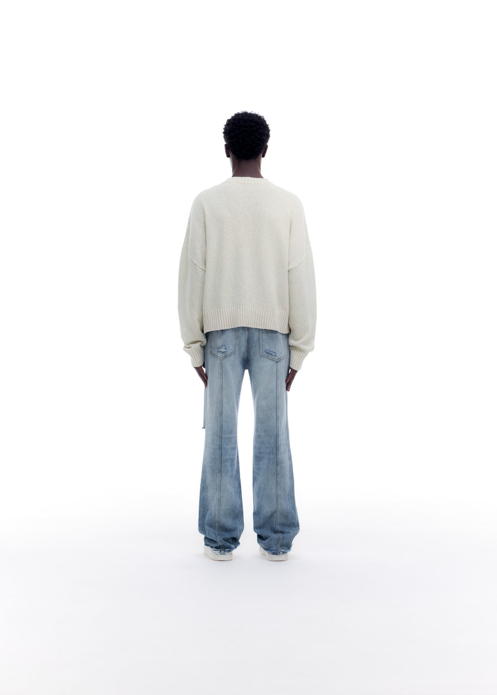 SKIPPER KNIT SWEATER