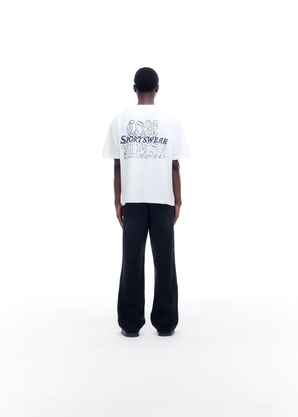 BLACK LETTER SPORTSWEAR T-SHIRT