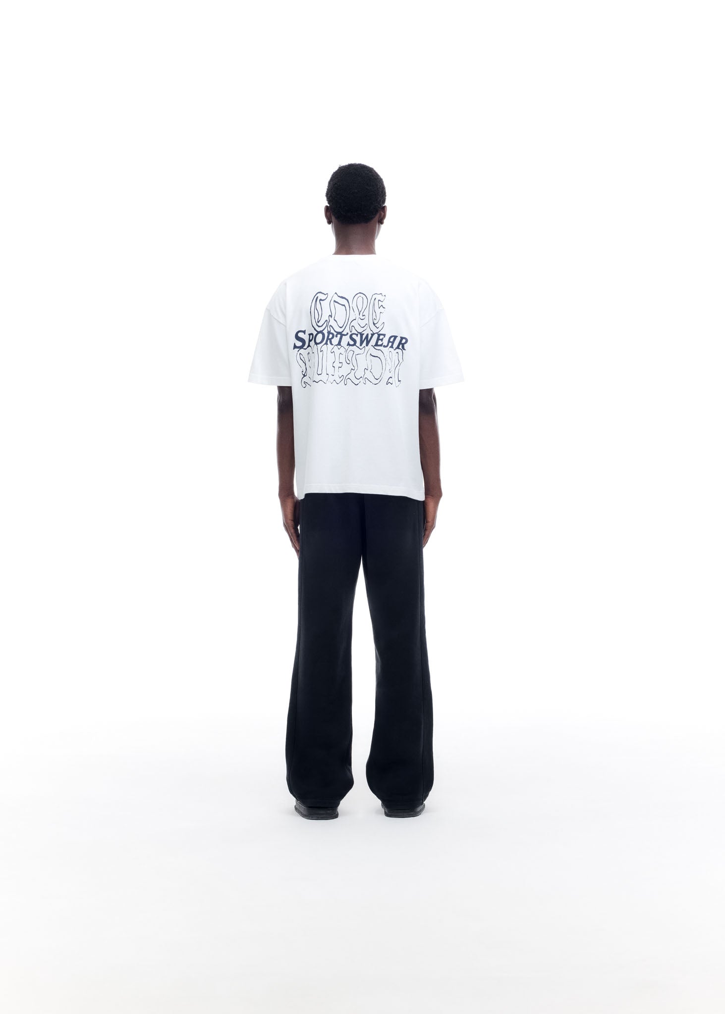 BLACK LETTER SPORTSWEAR T-SHIRT