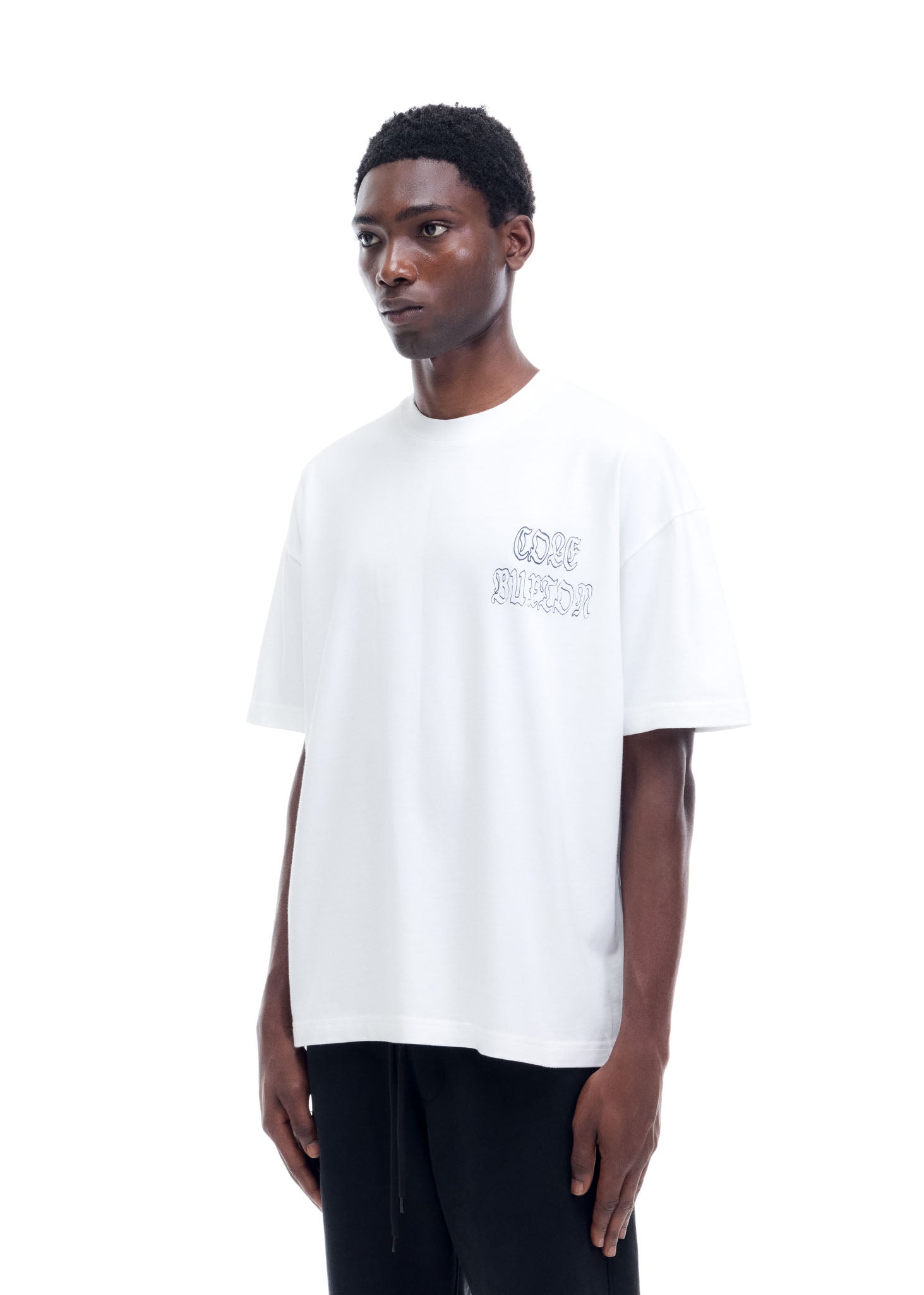 BLACK LETTER SPORTSWEAR T-SHIRT