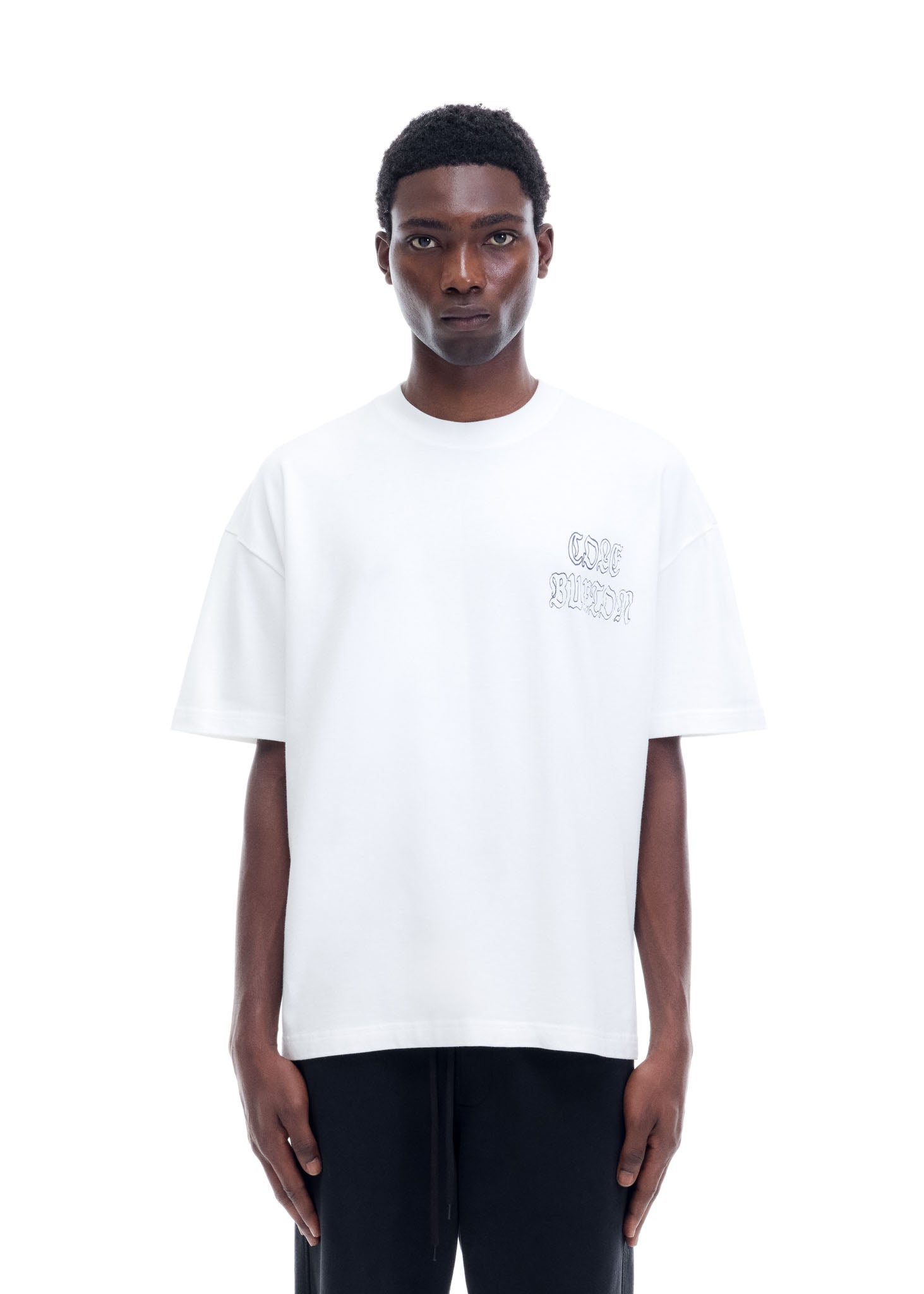 BLACK LETTER SPORTSWEAR T-SHIRT