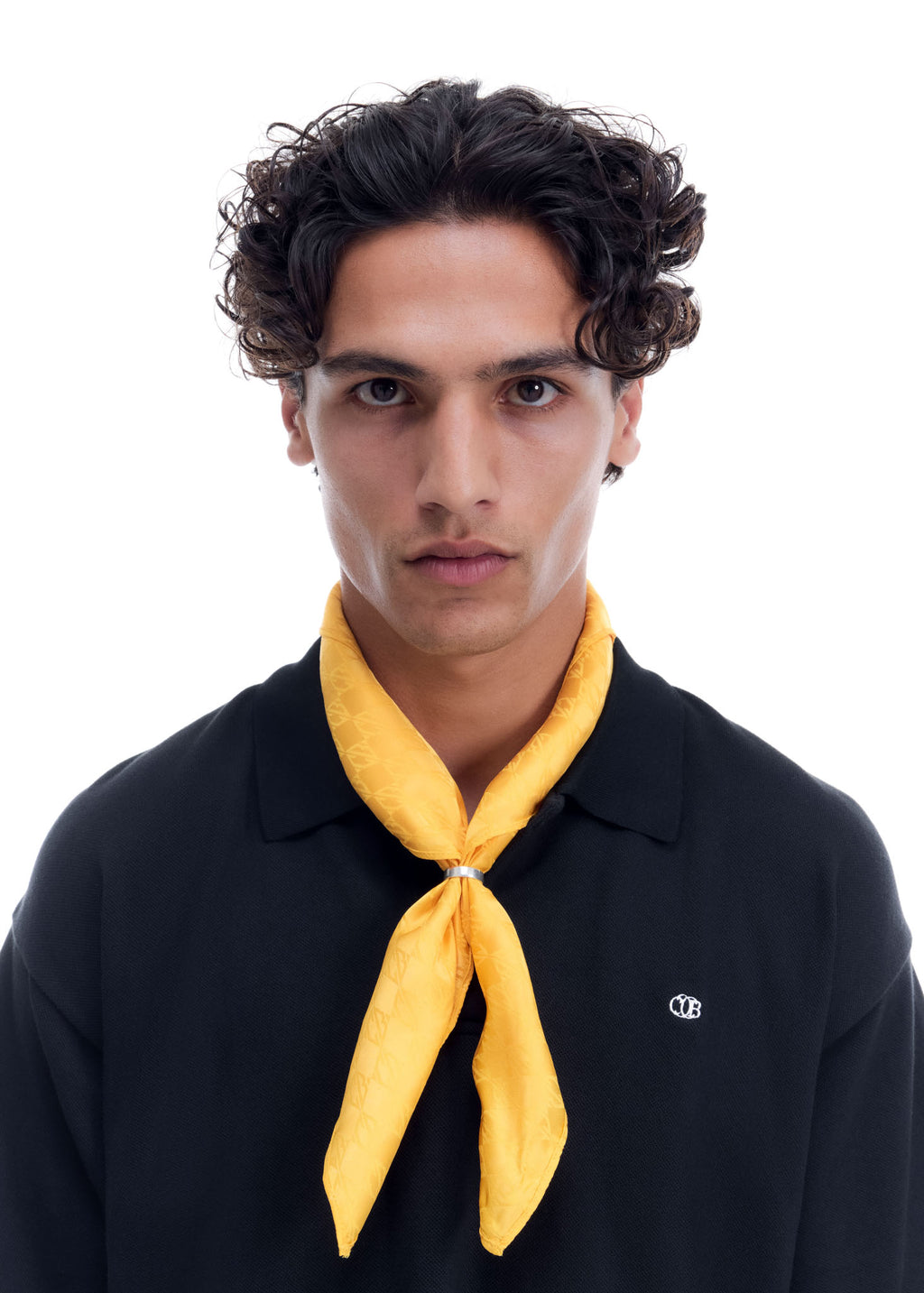 DIAMOND MONOGRAM SCARF