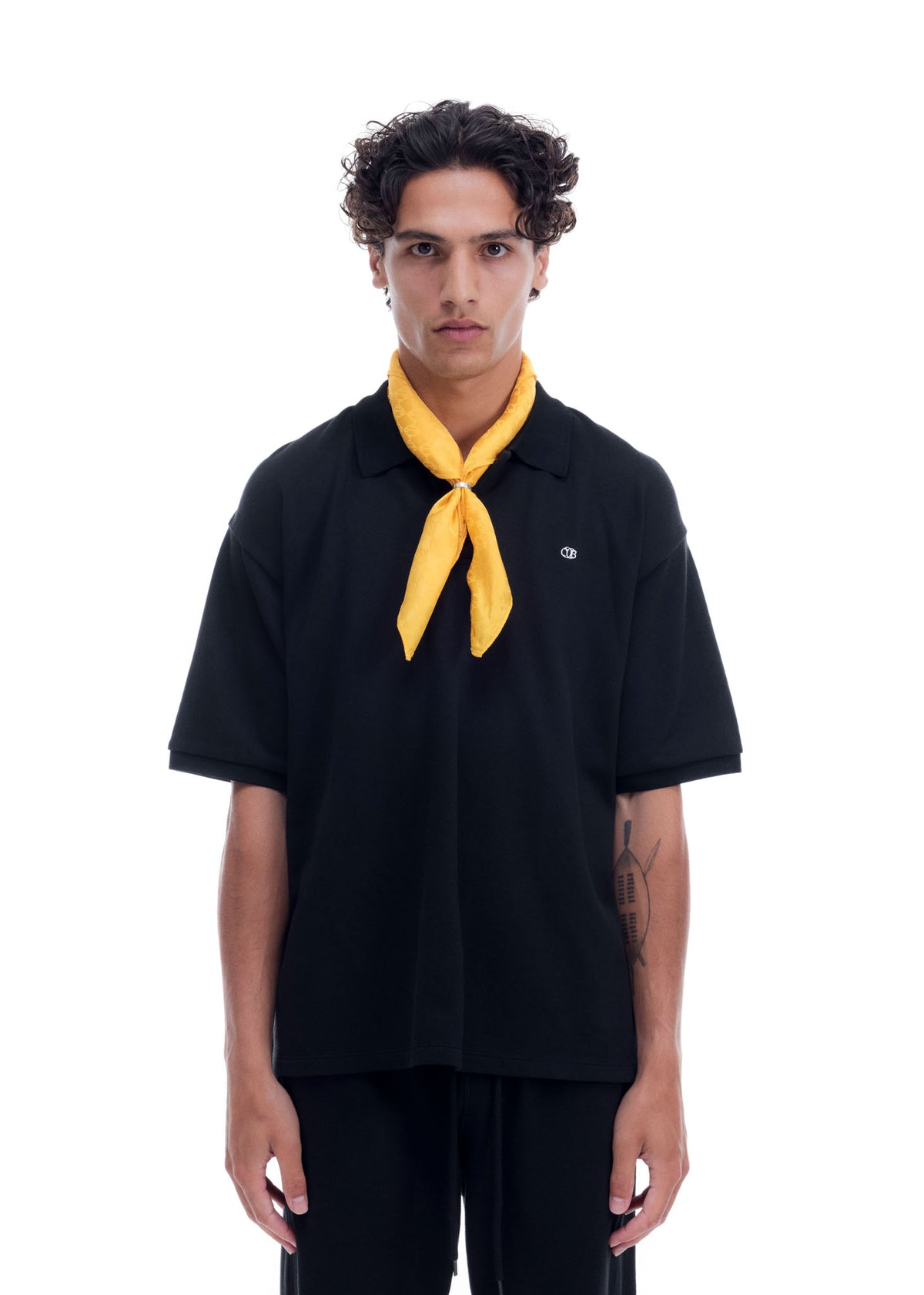 DIAMOND MONOGRAM SCARF