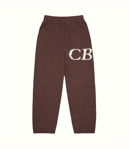 CB LOGO KNIT PANTS