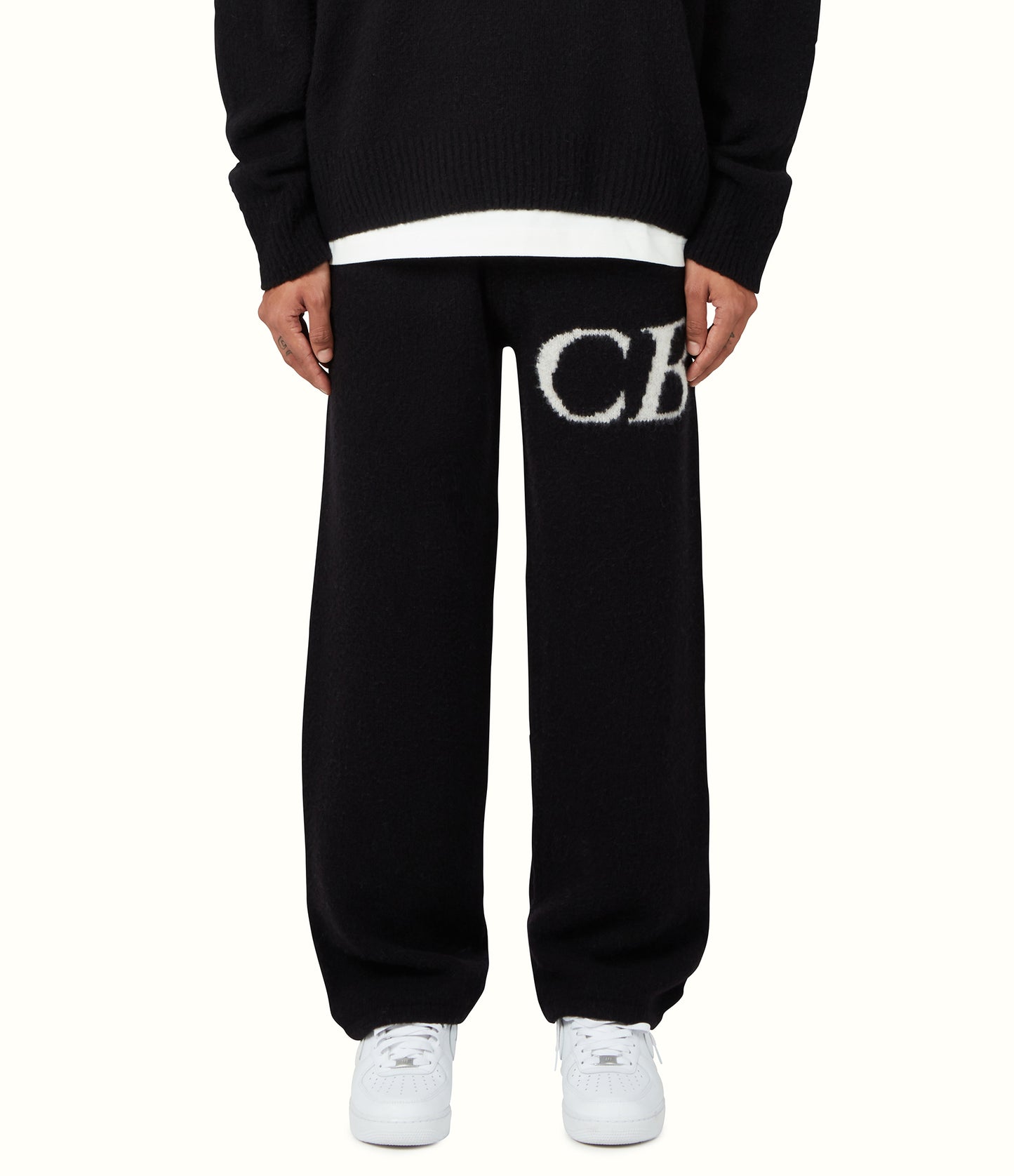CB LOGO KNIT PANTS