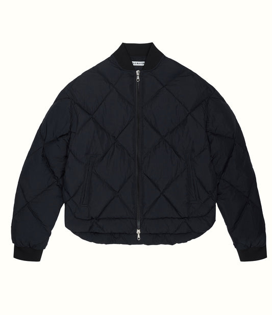 QUILTED BOMBER