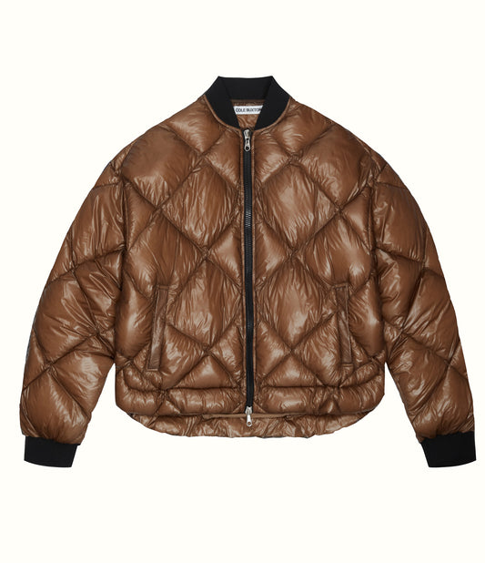 QUILTED BOMBER