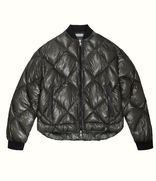 QUILTED BOMBER