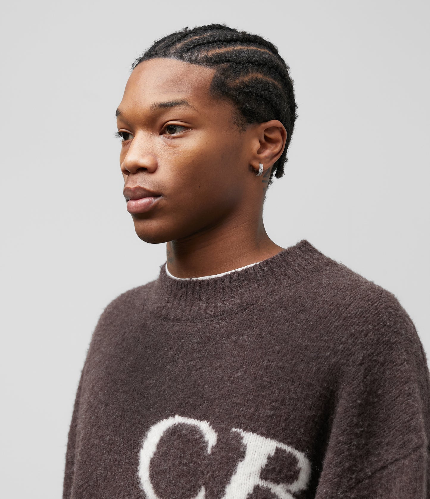 CB LOGO KNIT SWEATER