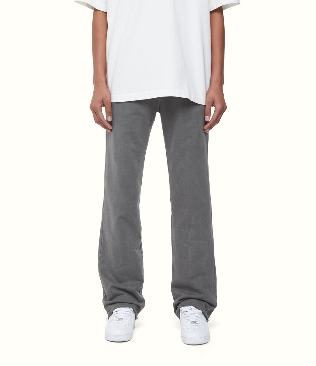 Cole Buxton | Stacked Sweatpants | Mens | Cotton | Washed Black