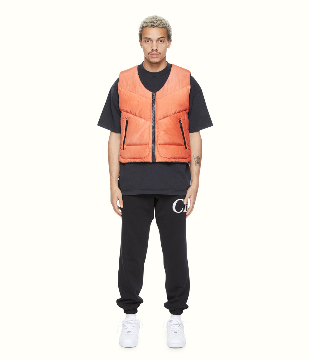 Cole Buxton | Insulated Vest | Mens | Silk Down | Orange